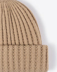 Rosy Brown Wide Rib Beanie