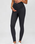 Dark Slate Gray Maternity Yoga Pants