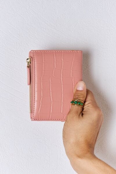 Thistle David Jones Texture PU Leather Mini Wallet