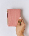 Thistle David Jones Texture PU Leather Mini Wallet