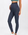 Dark Slate Gray Maternity Yoga Pants