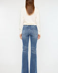 Lavender Kancan Cat's Whiskers High Waist Flare Jeans