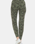 Dim Gray Leggings Depot Camouflage High Waist Leggings