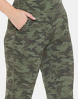 Dim Gray Leggings Depot Camouflage High Waist Leggings