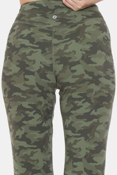 Dim Gray Leggings Depot Camouflage High Waist Leggings