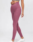 Lavender Maternity Yoga Pants