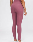 Maroon Maternity Yoga Pants