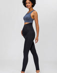 Light Gray Maternity Yoga Pants