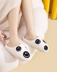 Wheat Melody Smiley Face Slippers