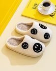 Wheat Melody Smiley Face Slippers