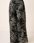 Light Gray Mittoshop Printed Wide Leg Pants