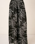 Light Gray Mittoshop Printed Wide Leg Pants