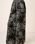 Light Gray Mittoshop Printed Wide Leg Pants