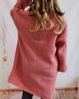 Sienna Open Front Long Sleeve Cardigan with Pockets