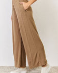 Light Gray RISEN Ultra Soft Wide Leg Pants