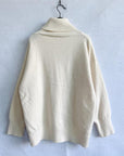 Gray Turtleneck Long Sleeve Sweater