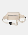 White Smoke Small PU leather Sling Bag