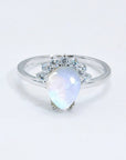 Lavender 925 Sterling Silver Moonstone Ring