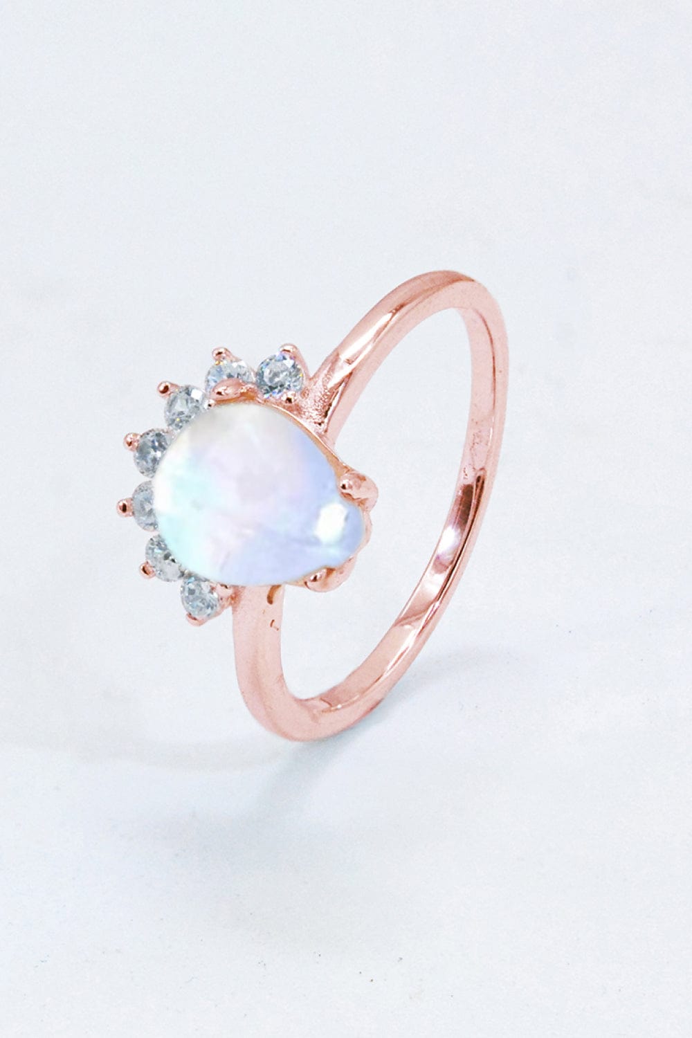 Lavender 925 Sterling Silver Moonstone Ring