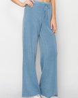 Light Gray HYFVE Drawstring Wide Leg Pants