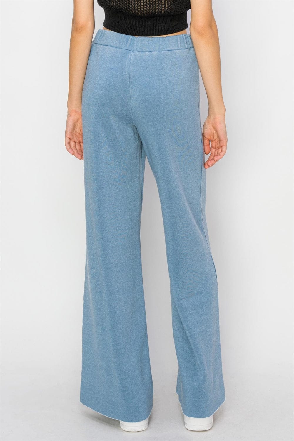 Light Gray HYFVE Drawstring Wide Leg Pants