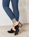 Light Gray East Lion Corp Pointed-Toe Braided Trim Mules