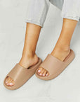 Light Gray NOOK JOI In My Comfort Zone Slides in Beige