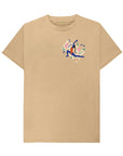 Tan Do Fit Sentient Beauty Fashions Printed T-shirt