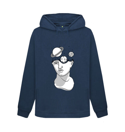 Navy Blue Do Space Hoodie Pullover